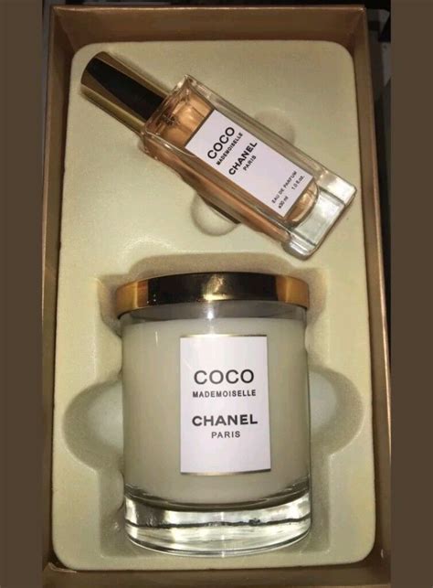 coco chanel candle set|coco mademoiselle candle.